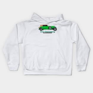 1929 Duesenberg J-Murphy Convertible Berline Kids Hoodie